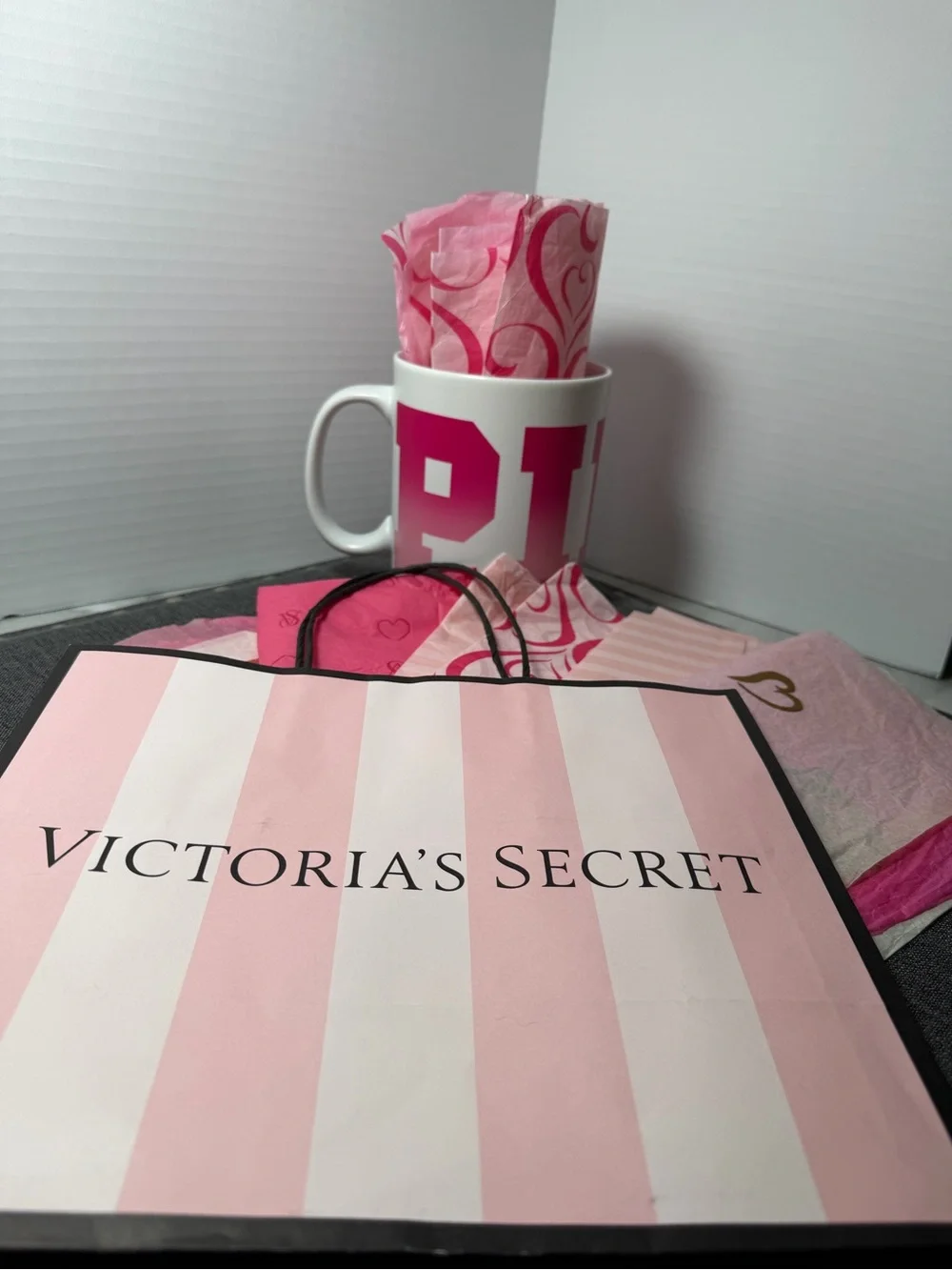 Y2K VS PINK Giant 30oz Jumbo Mug Gift Set Coquette